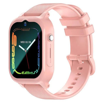 iWear Z01 Pro 4G LTE Sim / GPS LBS WiFi Track IPX7 Kinderuhr & Telefonanruf HD Kamera Pink