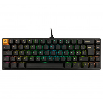Glorious GMMK 2 Compact Tastatur – Fox Switches, FR-Layout, Schwarz