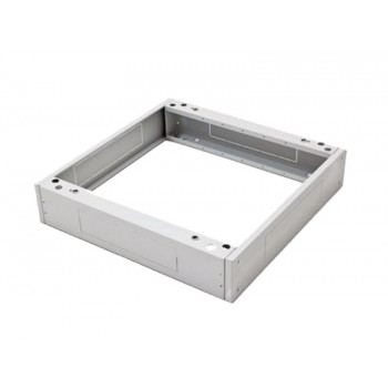Alantec Sockel für Outdoor-Schränke 19, Breite 600 x Tiefe 600 mm x Höhe 100 mm, Farbe grau