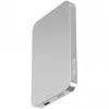 Nevox Magnetische Wireless Powerbank Qi2, 5000 mAh, Silber/Weiß