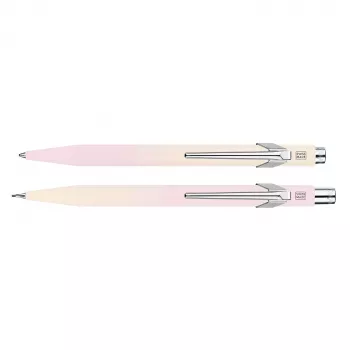 Caran d'Ache HORIZON Schreibgeräte-Set, Farbverlauf von Pastellgelb bis Pastellrosa (8490.708)