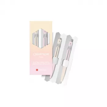 Caran d'Ache HORIZON Schreibgeräte-Set, Farbverlauf von Pastellgelb bis Pastellrosa (8490.708)