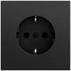 GIRA 418874 SCHUKO Steckdose System 70 Schwarz