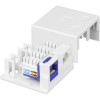 Techly 366310 Aufputzdose für 2 Keystone-Module RJ45 oder RJ11/12