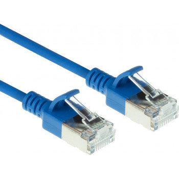 ACT Snagless Cat6a U/FTP Patchkabel RJ45, 3 m, Blau, LSZH