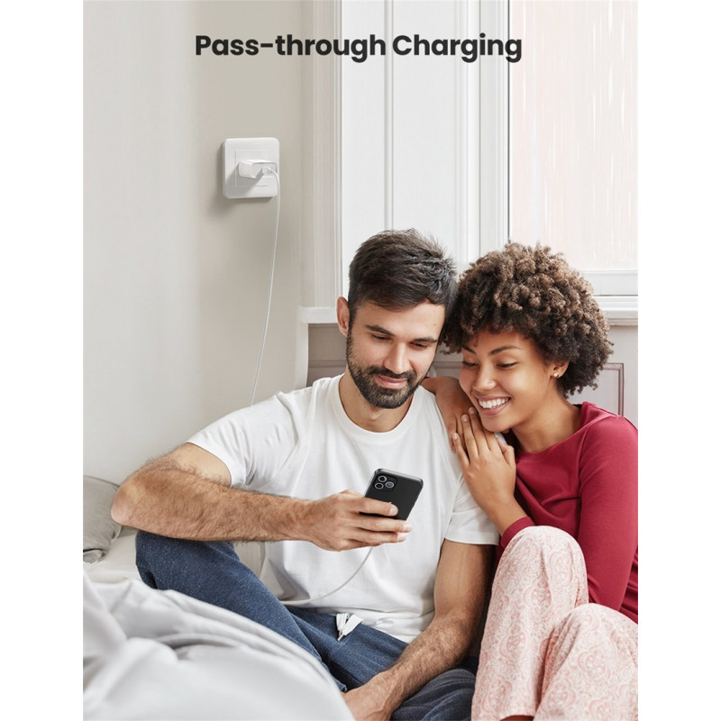 Ugreen CD137 USB-C Wandladegerät, 1x USB-C, 3 A (57370)