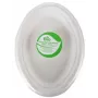 Gogreen Go Green kompostierbare ovale Teller aus Zuckerrohr, 10 Stk.