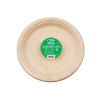 Gogreen Go Green kompostierbare Teller aus Zuckerrohr Ø22 cm, 10 Stk.