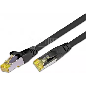 Wirewin Cat6a S/FTP Patchkabel, 2 m, Schwarz