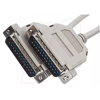 Shiverpeaks S-CONN AK 402 SC - D-SUB-Kabel, 1:1, 25-polig, Stecker/Stecker, 5m