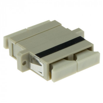 ACT LWL-Adapter SC/SC Duplex, Multimode OM2, grau (EA1006)