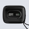 Dudao K32 Powerbank 22,5 W 10000 mAh mit integriertem USB-C-/Lightning-Kabel – Schwarz