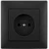 VCX WESA LC 07C Einzelsteckdose, Schwarz