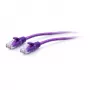 C2G Cat6a Slim Patchkabel 28AWG, 1,5 m (5 ft), Lila (30190)