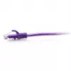 C2G Cat6a Slim Patchkabel 28AWG, 1,5 m (5 ft), Lila (30190)