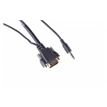 Mercodan PRO VGA-Kabel mit Audiokabel (260511050)