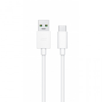 OPPO VOOC Kabel USB-A auf USB-C, 8 A, 1 m, weiß (DL149)