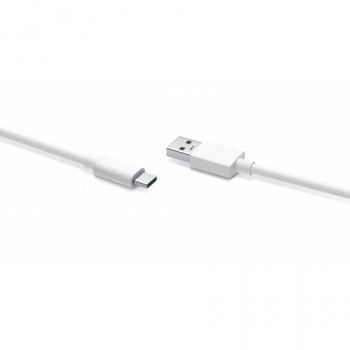 OPPO VOOC Kabel USB-A auf USB-C, 8 A, 1 m, weiß (DL149)