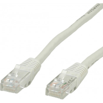 Secomp Cat5e U/UTP Patchkabel RJ45, 15 m, Beige