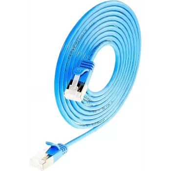 Wirewin Slim Cat6a U/FTP Patchkabel RJ45, 0,25 m, Blau