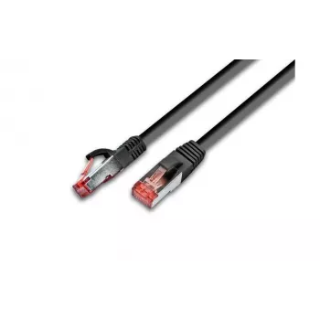 Wirewin Cat6 S/FTP Patchkabel, 0,25 m, Schwarz