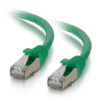 Mercodan Cat6a S/FTP Patchkabel RJ45, 7,5 m, Grün
