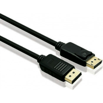 Secomp DisplayPort-Kabel, 2 m, Schwarz (11.55.3686)