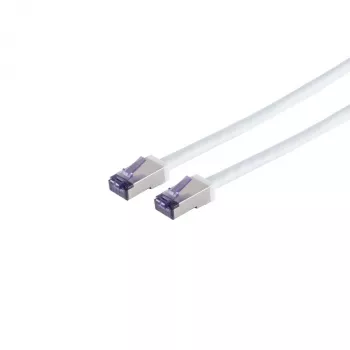 S Conn Maximum Connectivity Cat6a S/FTP Patchkabel RJ45, 0,25 m, Weiß