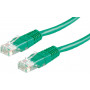 Secomp Cat6 U/UTP Patchkabel RJ45, 2 m, Grün