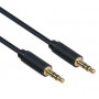 Mercodan PRO Minijack Audiokabel, Ultra Soft, 10 m (153211100)