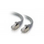 Mercodan Cat6a S/FTP Patchkabel RJ45, 3 m, Grau