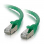 Mercodan Cat6a S/FTP Patchkabel RJ45, 2 m, Grün