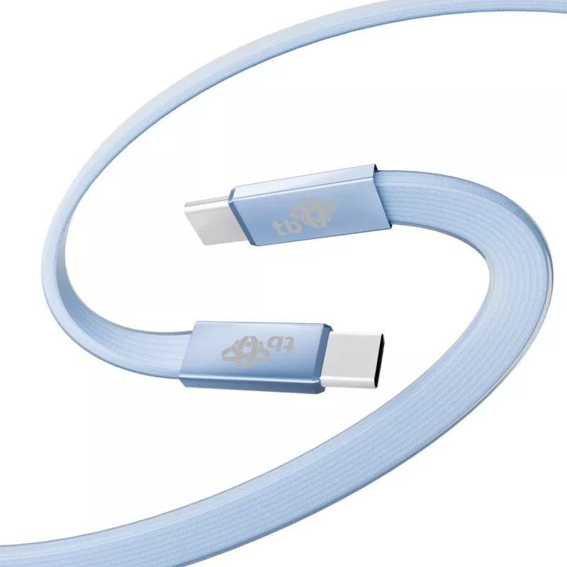 TB USB 2.0 Kabel USB-C auf USB-C, 1 m, 60 W, Blau