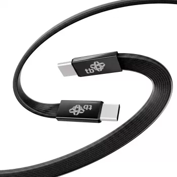 TB USB 2.0 Kabel USB-C auf USB-C, 1 m, 60 W, Schwarz