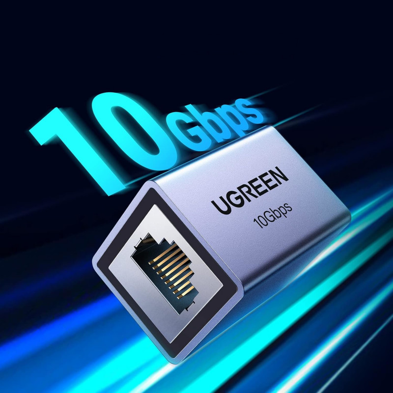 Ugreen NW261 RJ45 Ethernet-Verlängerungskupplung, 10 Gbps (NW261-15117)