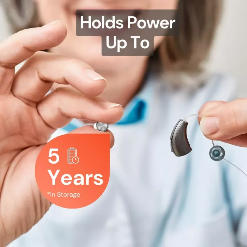 Uniross A312 Knopfzellen-Batterien für Hörgeräte 148mAh, 6 Stk.