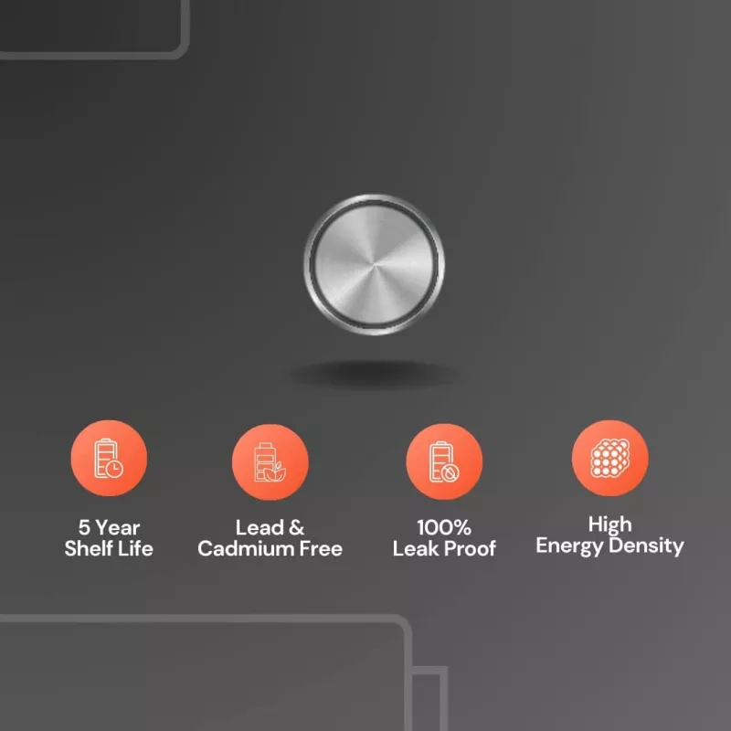 Uniross A312 Knopfzellen-Batterien für Hörgeräte 148mAh, 6 Stk.