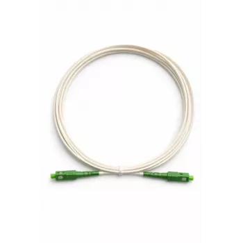 TB LWL-Patchkabel SC - SC APC, 3 m, Weiß