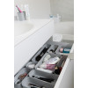 Curver Infinity Recycled XS Box-Trenner-Set, 3 Stk., 8x8x5 cm, grau