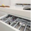 Curver Infinity Recycled XS Box-Trenner-Set, 3 Stk., 8x8x5 cm, grau