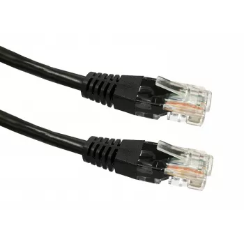 TB Cat5e U/UTP Patchkabel RJ45, 2 m, Schwarz