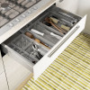 KIS Box Sistemo Organizer 2 15 x 7,5 x 5 cm transparent/hellgrau