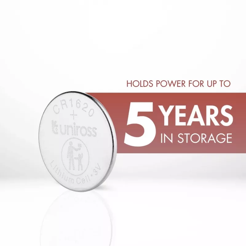 Uniross CR1620 3V Lithium-Knopfzelle - SP5