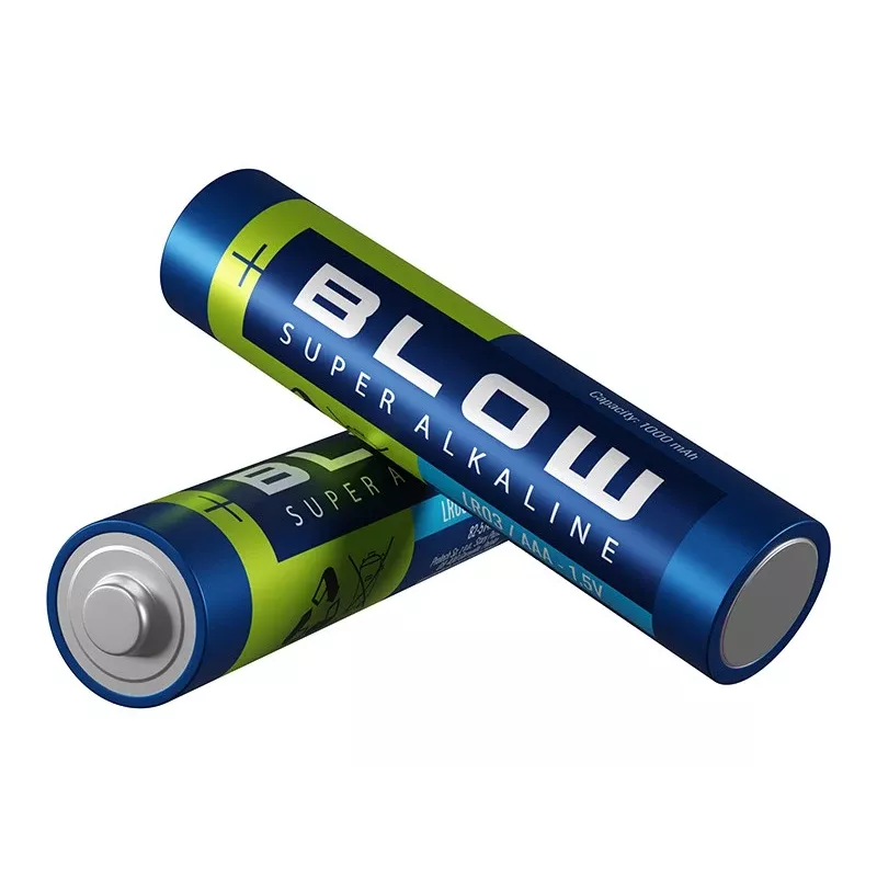 BLOW Super Alkaline Batterien AAA LR3, 4 Stk. (Blister)