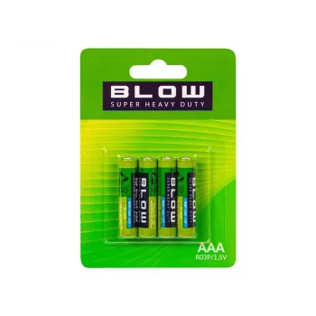 BLOW Batterie AAA R03P Super Heavy Duty Blister 4 Stück