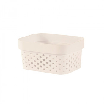 Curver Infinity Recycled Aufbewahrungsbox 1,4 l 12,5x8,3 cm, weiß