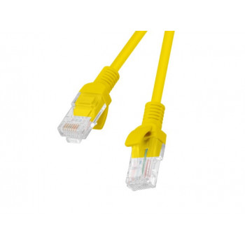 Lanberg Cat6 U/UTP Patchkabel RJ45, 0,5 m, Gelb