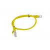 Lanberg Cat6 U/UTP Patchkabel RJ45, 0,5 m, Gelb