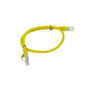 Lanberg Cat6 U/UTP Patchkabel RJ45, 0,5 m, Gelb