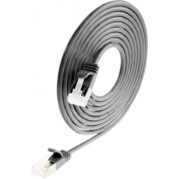 Wirewin Slim Cat6a U/FTP Patchkabel RJ45, 3 m, Schwarz